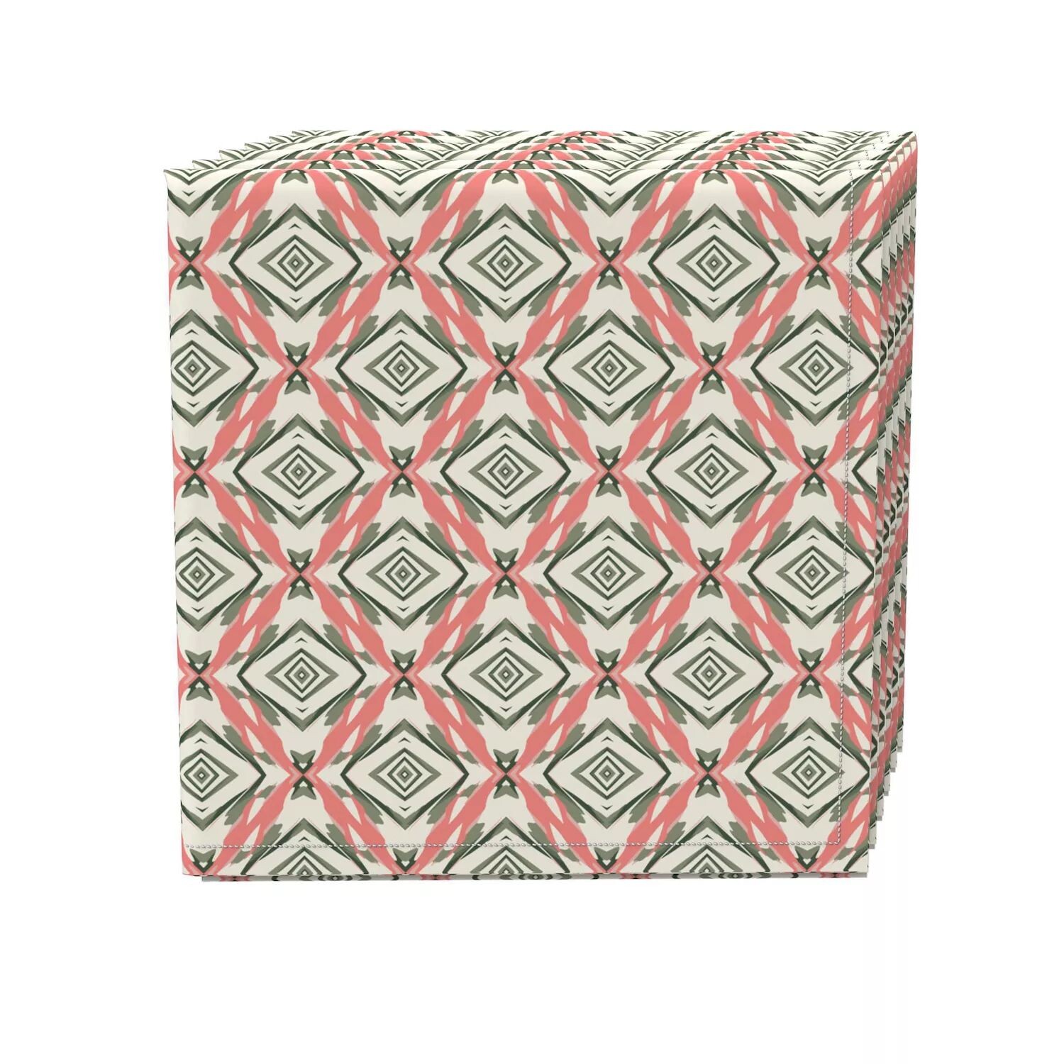 

Набор салфеток, 100 % полиэстер, набор из 4 шт., 18x18 дюймов Modern Geometric
