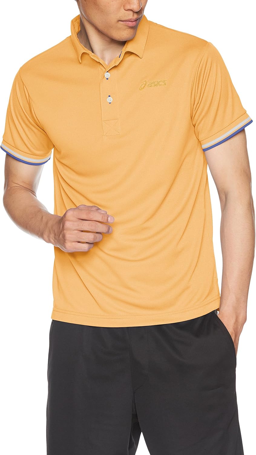 

Мужская и унисекс поло-рубашка ASICS CHM306, синий/оранжевый