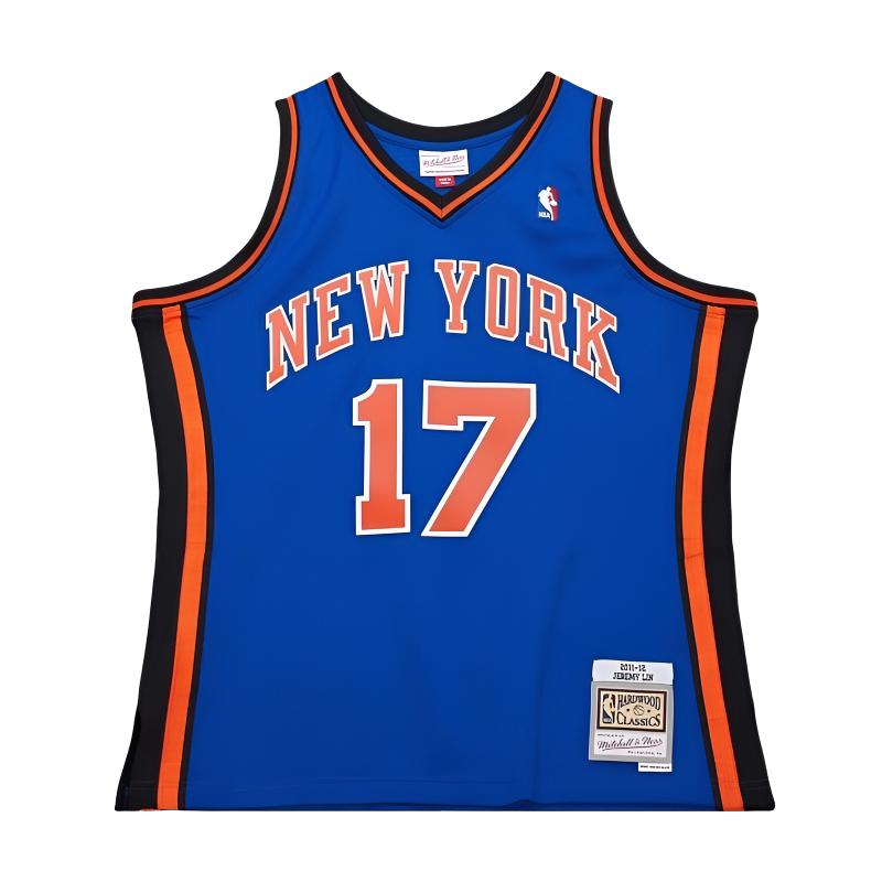 

Mitchell Ness Баскетбольная майка Mitchell & Ness x NBA New York Knicks SWINGMAN Fan Edition SS25 мужская blue