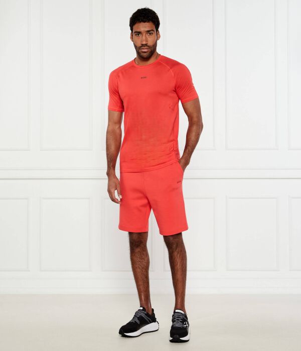 Футболка активная 1 Slim fit Boss Green, оранжевый — фото 2