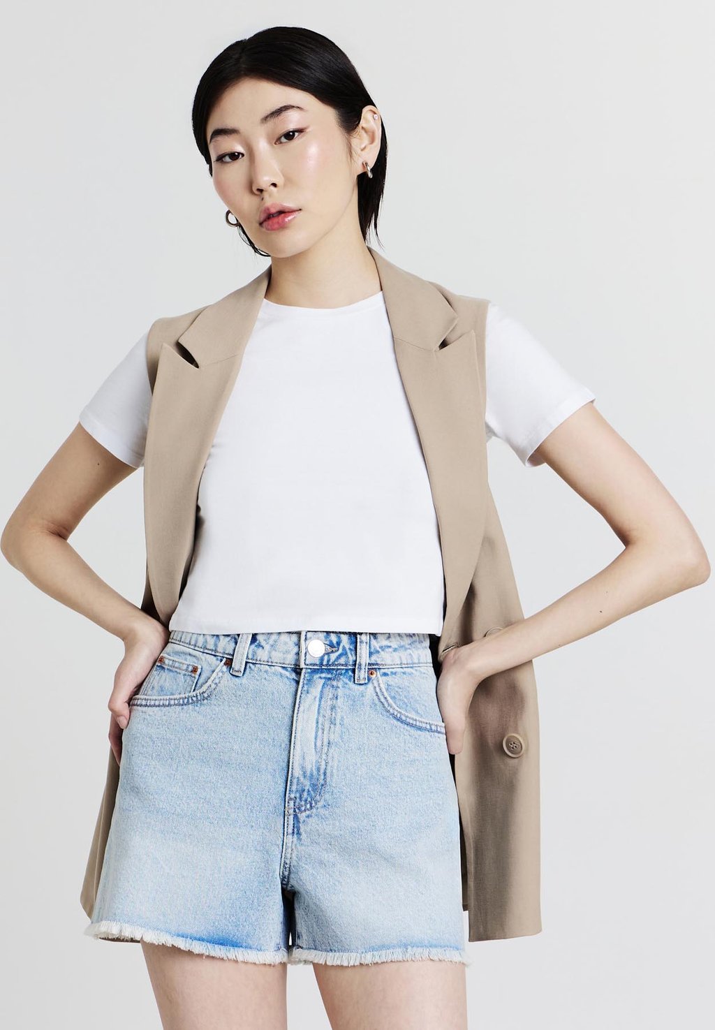 

Джинсовые шорты Calliope, цвет Blu Denim Chiaro