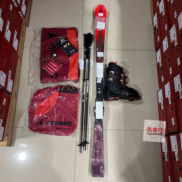 

Atomic Лыжи S9REVO New Small, двухсторонние лыжи, мужской набор для лыж, комплект S9, 160 см