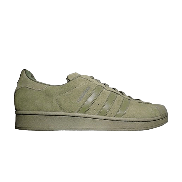 

Кроссовки adidas Superstar 'Trace Olive', зеленый