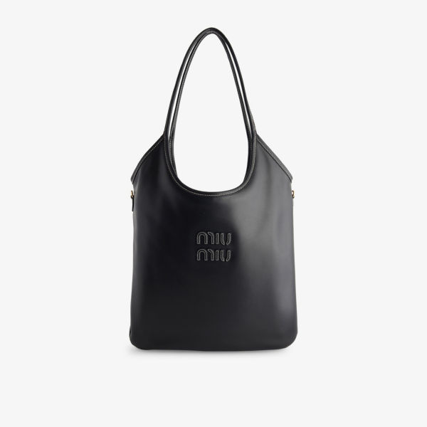 

Сумка Miu Miu Ivy через плечо, черный