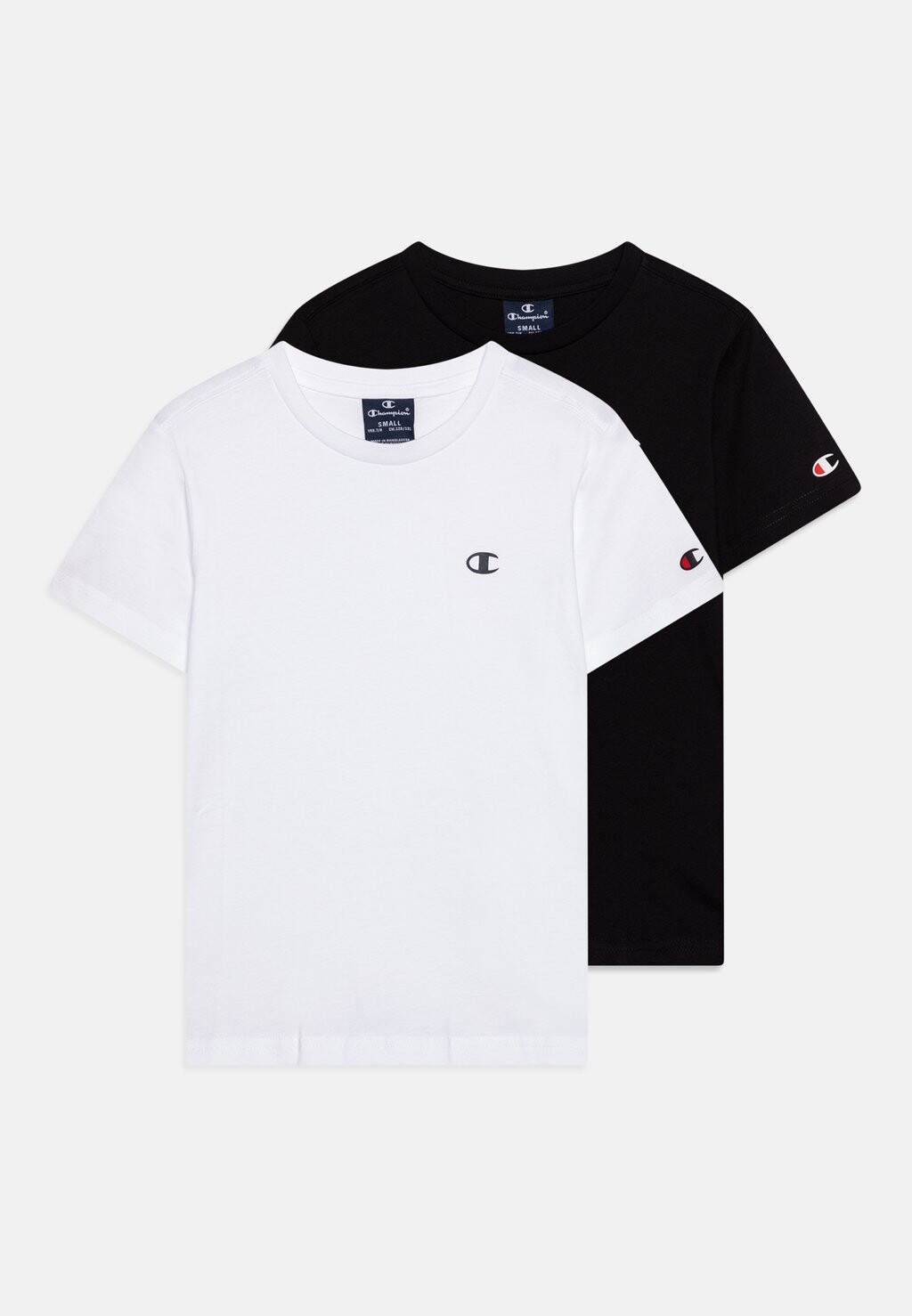 Базовая футболка Crew Neck Unisex 2 Pack Champion, белая — фото 4