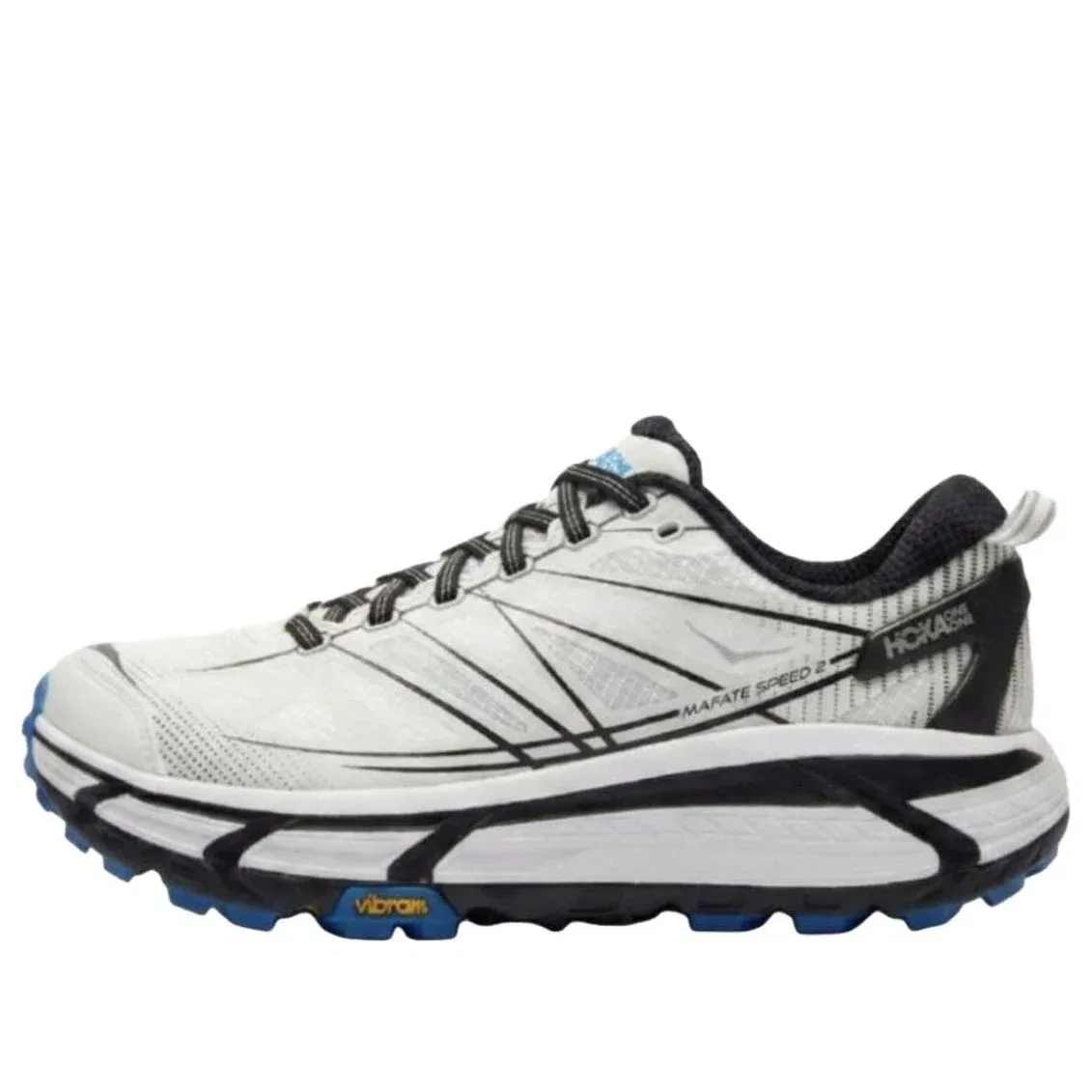 Кроссовки HOKA ONE ONE Mafate Speed 2 'White Cobalt Blue' 1126851-WTCB, белый