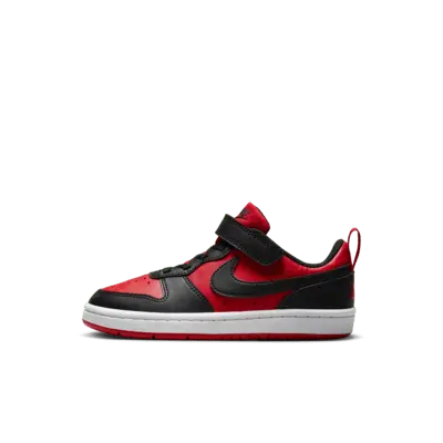 Кроссовки Nike Court Borough Low Recraft, цвет University Red/White/Black