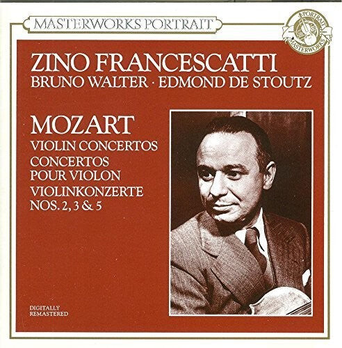 

CD диск Mozart / Francescatti: Violin Ctos / Fran
