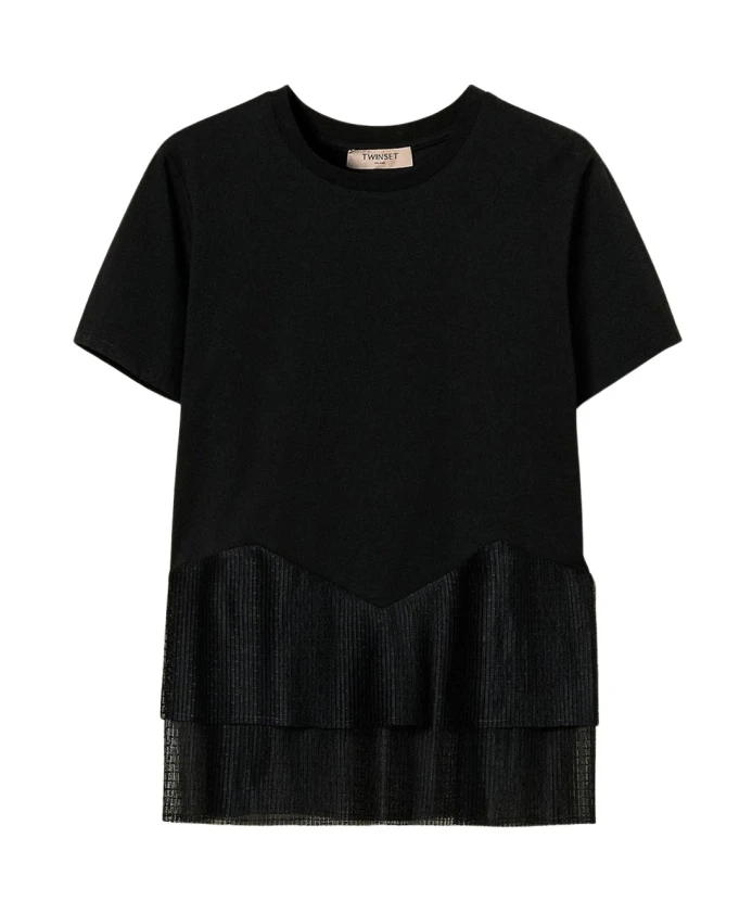 

Комплект из футболки и поло It Twinset, черный