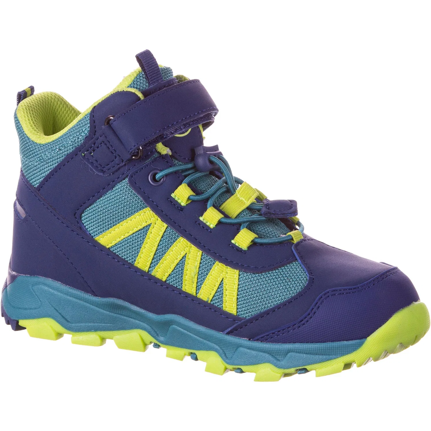 Ботинки 'Tronfjell Mid' Trollkids, Indigo/Light Blue — фото 2
