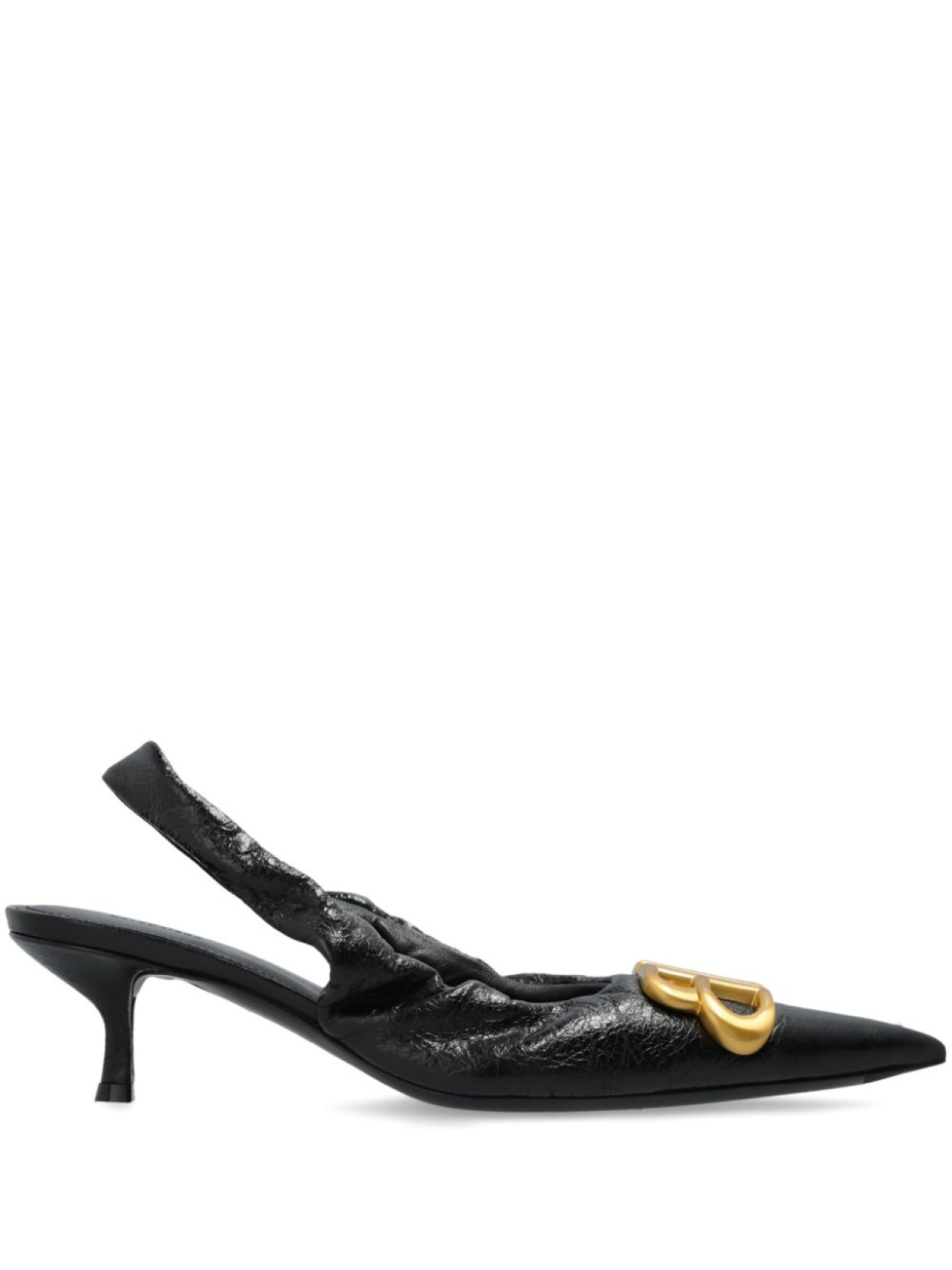 Balenciaga туфли Monaco 50, черный