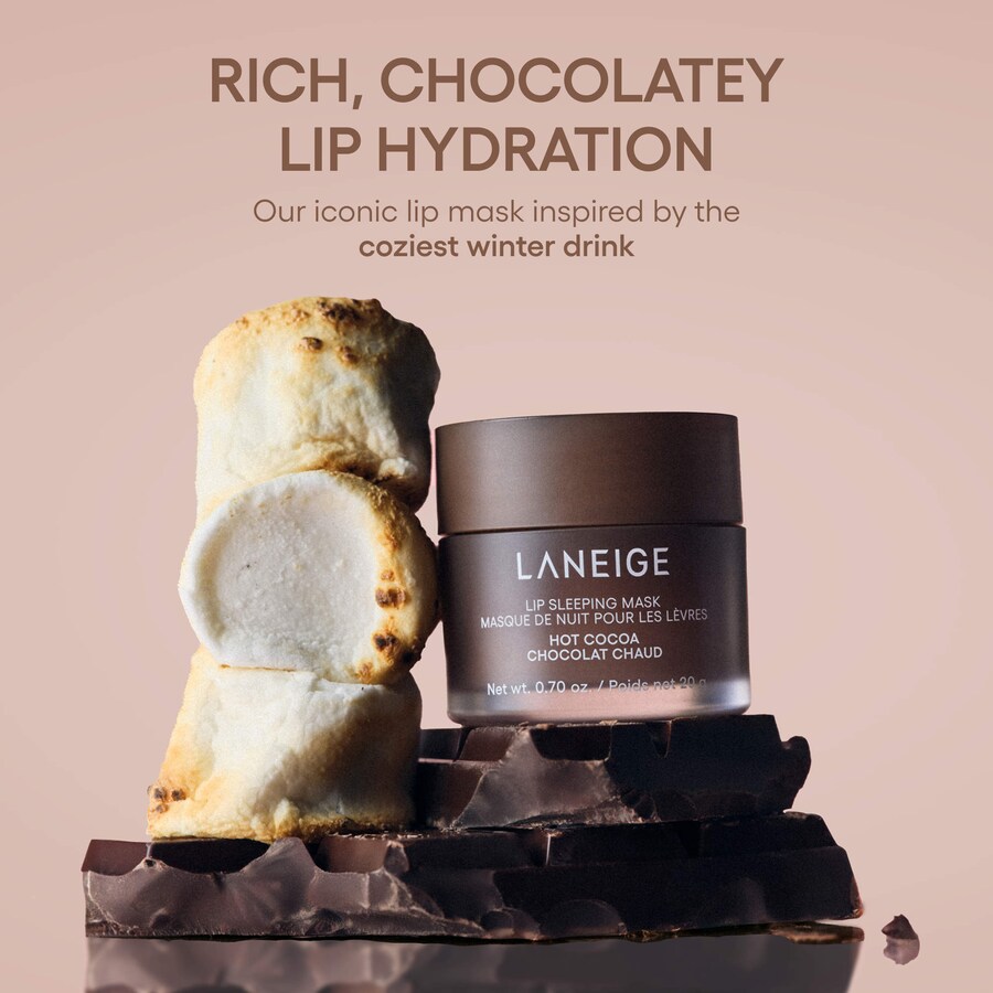 Ночная маска для губ Laneige Intense Hydration с витамином C, Hot Cocoa, 20 г — фото 2