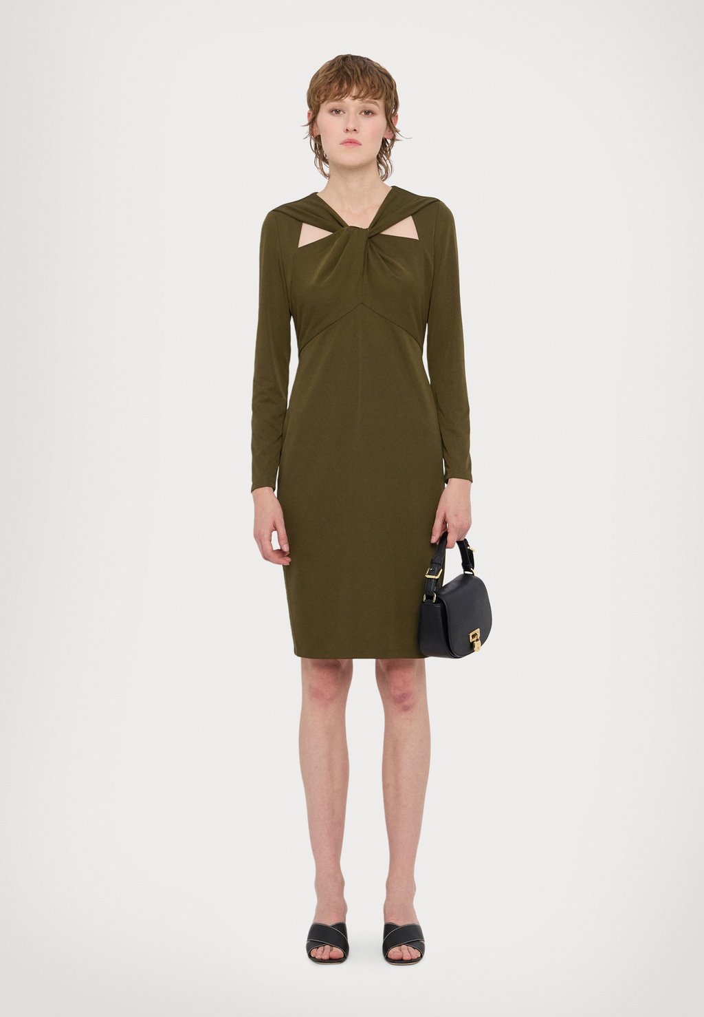 

Повседневное платье KAITELL LONG SLEEVE DRESS Lauren Ralph Lauren, зеленый
