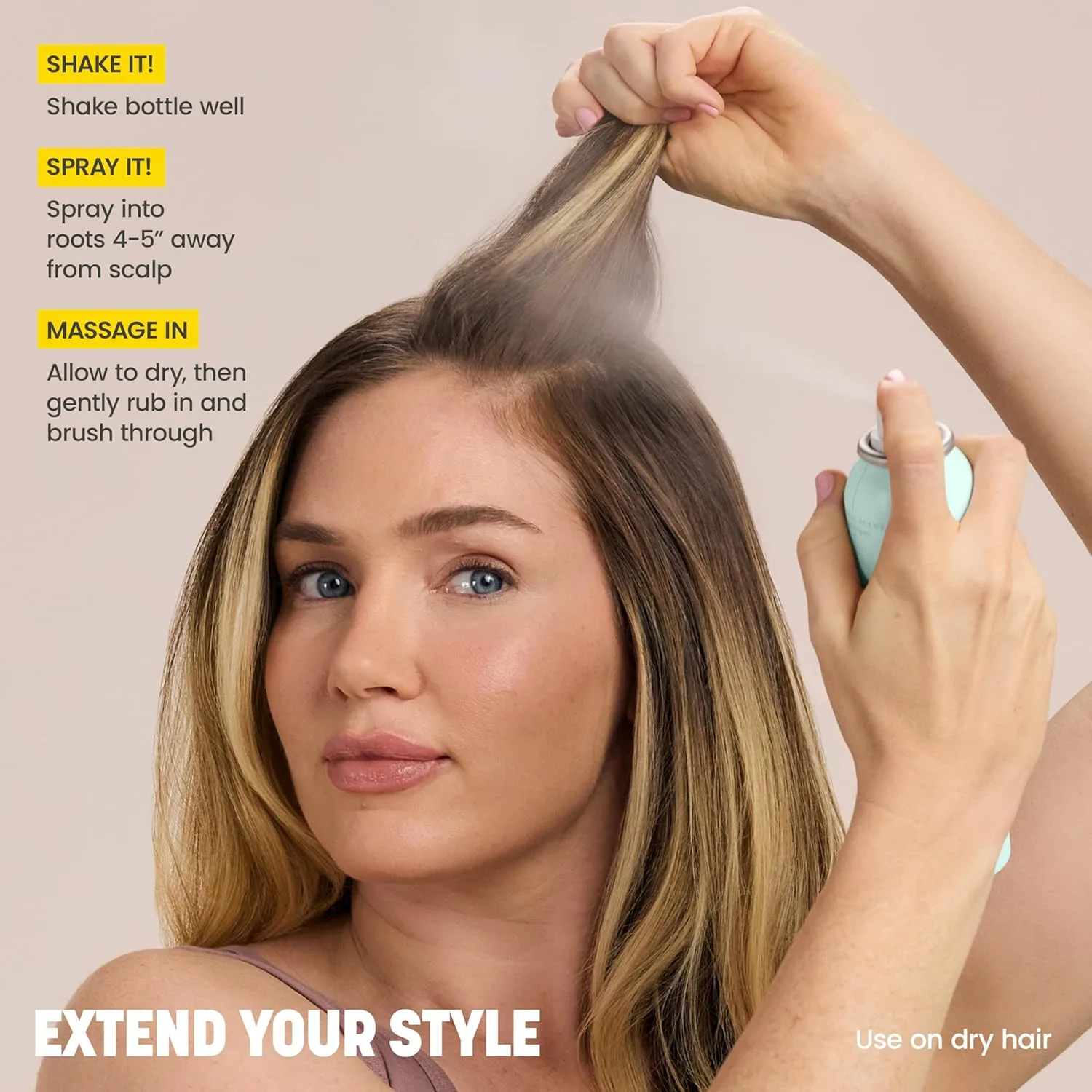 Сухой шампунь-спрей Drybar Detox: впитывает излишки кожного сала, делает волосы чистыми и свежими, придает им дополнительный объем. Подходит для всех типов волос. 107.73 г (1 шт.) — фото 4