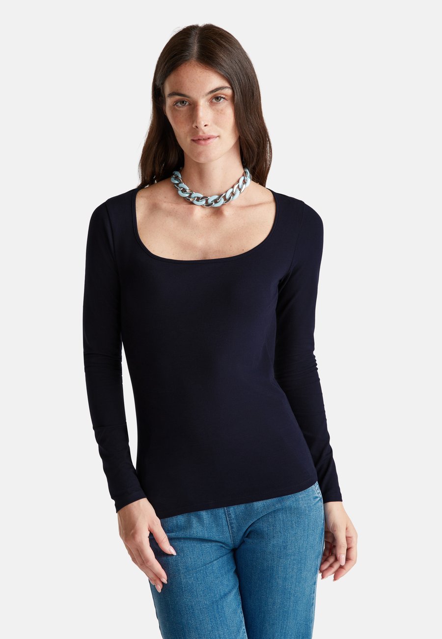 

Топ United Colors of Benetton Long sleeved top, Blue