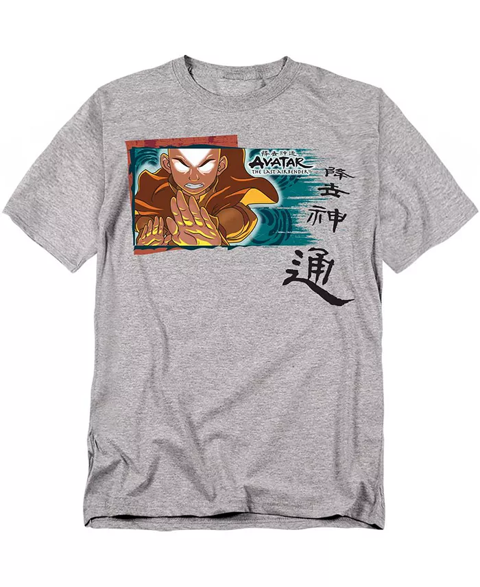 

Футболка Big & Tall Aang горизонтальная Avatar The Last Airbender, серый