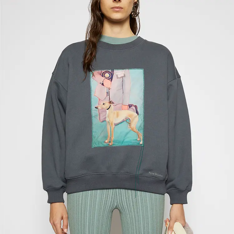 Свитер женский Slate Gray Acne Studios — фото 3