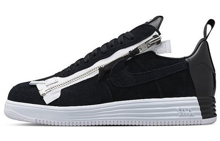 

Мужские кроссовки для скейтбординга Nike Lunar Force 1 с молнией, черный