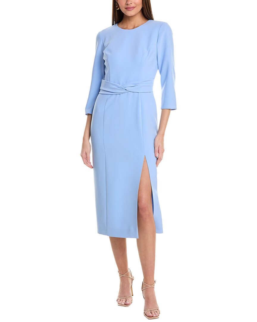 

Платье миди Carolina Herrera, синий