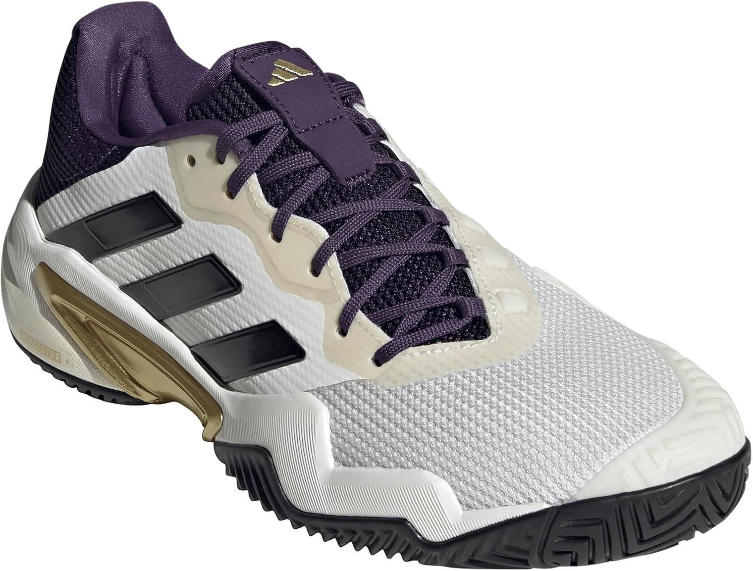 Мужские кроссовки Adidas Barricade 13, белый/черный — фото 2
