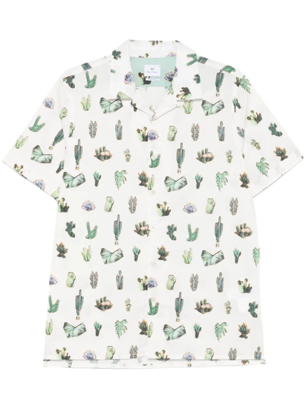 

Рубашка с принтом PS Paul Smith Prickly Pear, белый