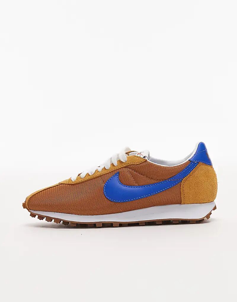 Кроссовки унисекс Nike LD-1000 бежевого и синего цветов — фото 2