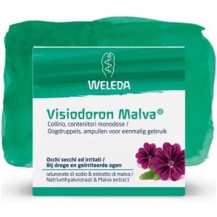 

VISIODORON Мальва глазные капли в пипетках на разовую дозу 8 мл Weleda