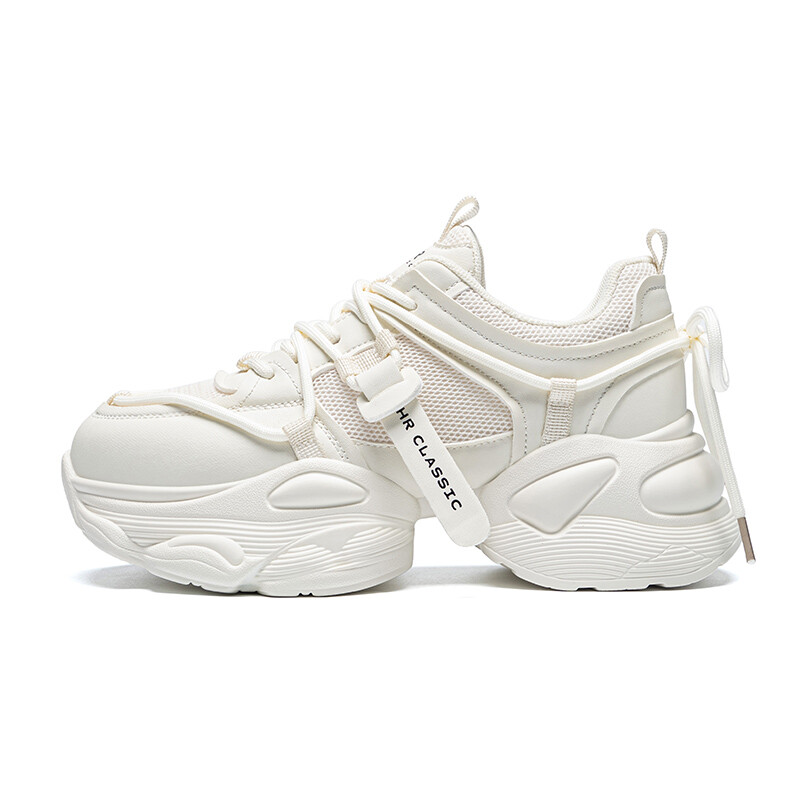 

Кроссовки ZHR Chunky Sneakers Women's Low-top, бежевый