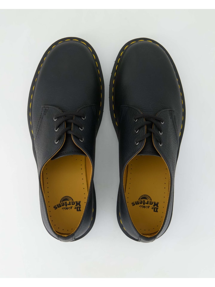 Dr. Martens Классические туфли на шнуровке черного цвета — фото 4