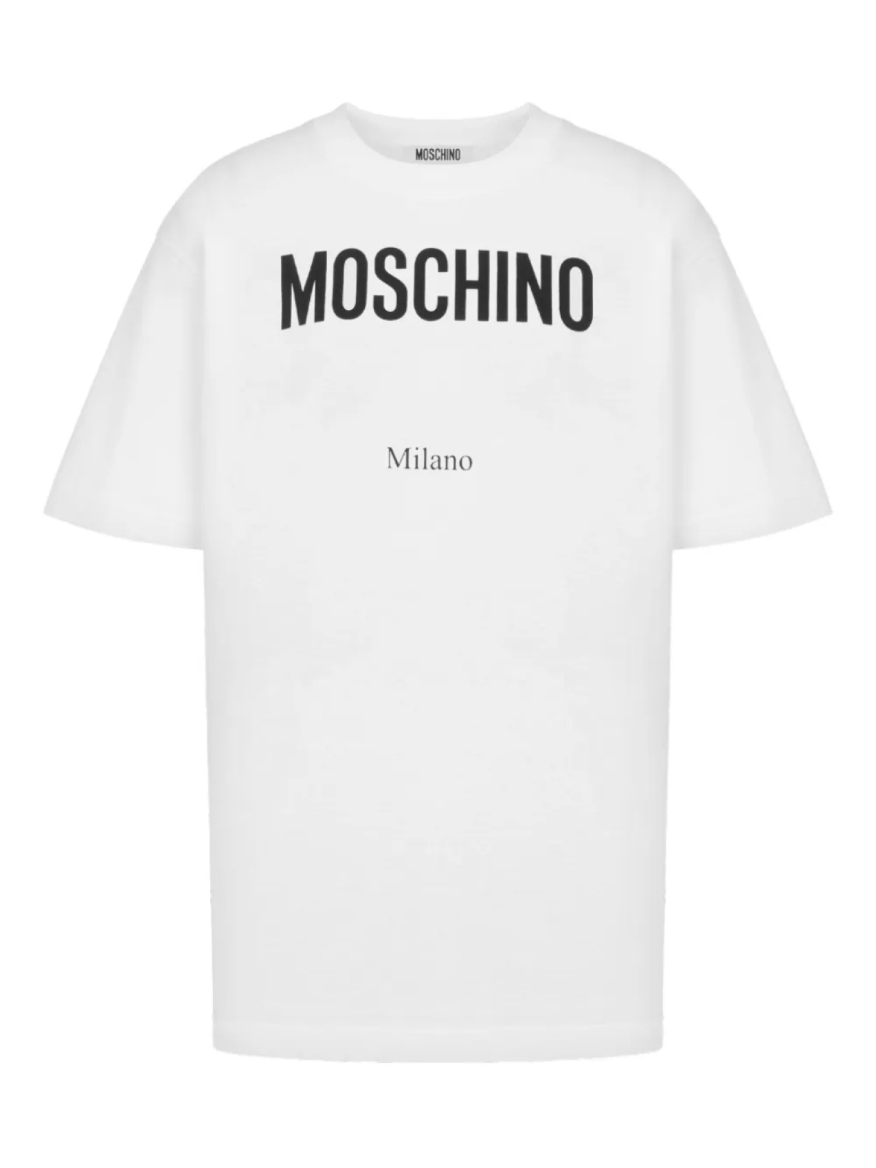 

Moschino футболка с логотипом, белый