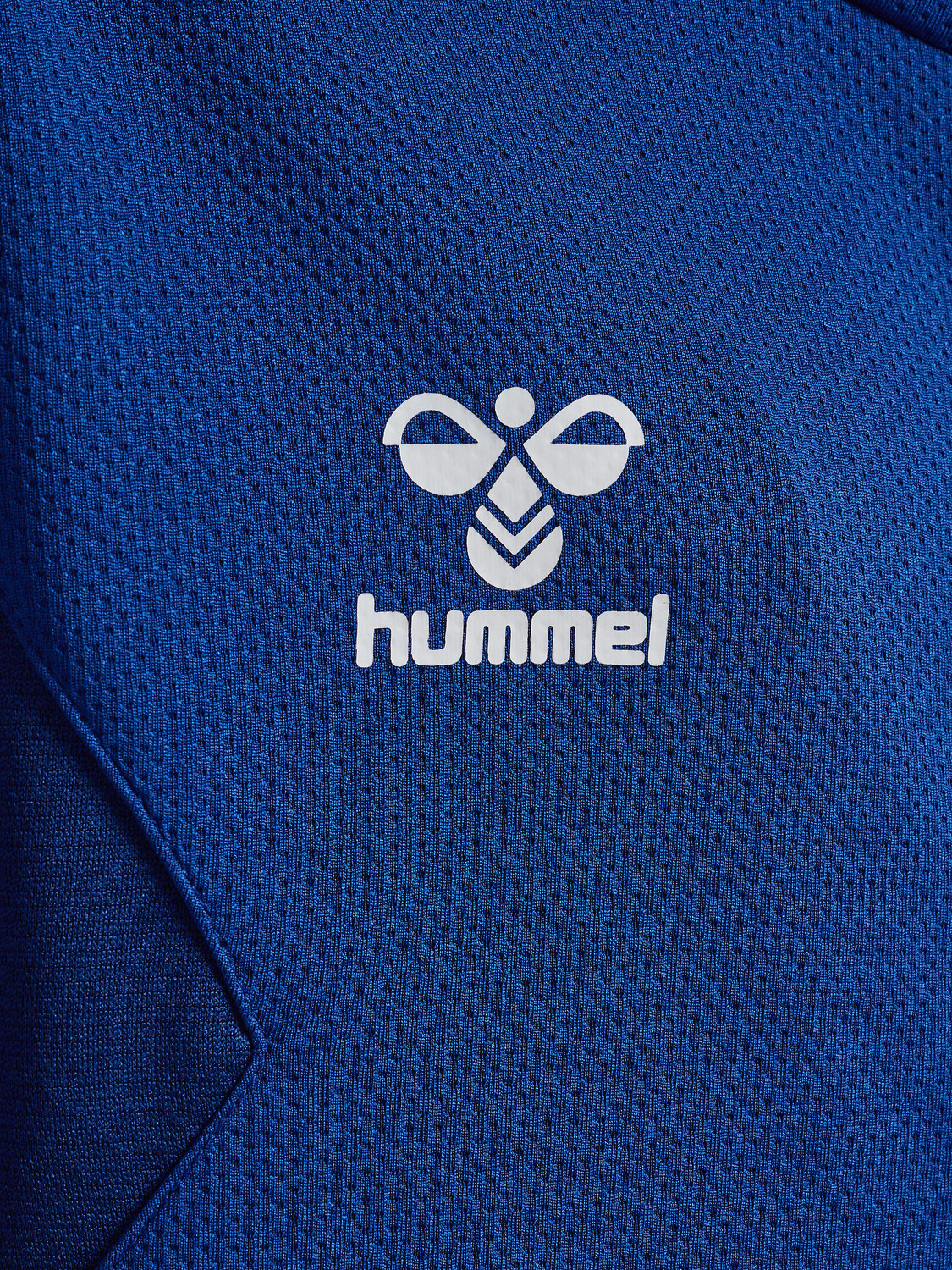 Толстовка Hummel Reißverschlussjacke Hmlauthentic Pl Zip Hoodie Kids, цвет TRUE BLUE — фото 3