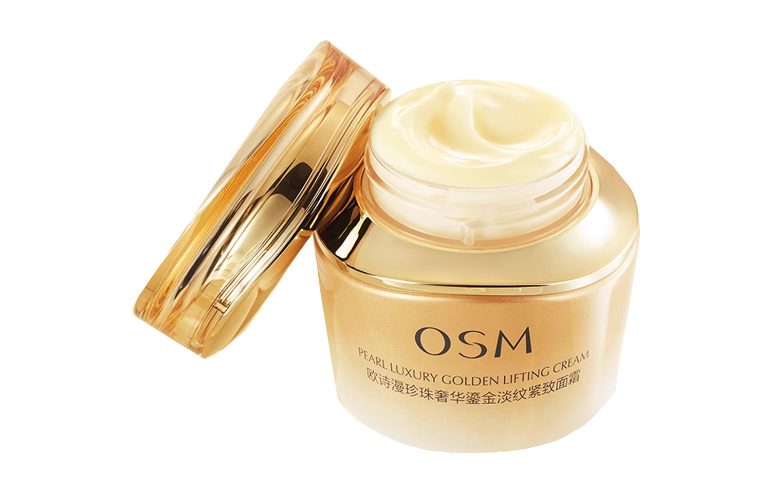 Крем для лица OSM — Pearl Luxury Style Gilded антивозрастной увлажняющий восстанавливающий, 50 г — фото 3