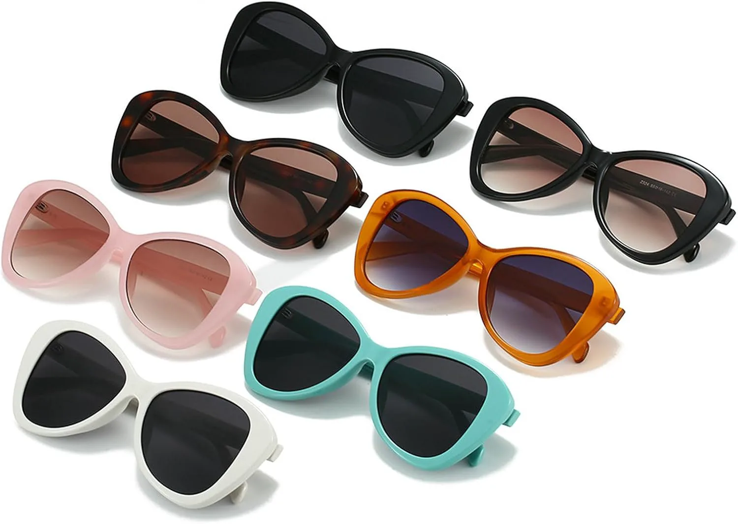 

Винтажные солнцезащитные очки-пилот для женщин и мужчин, ретро-очки с защитой от УФ-излучения UV400, модные аксессуары для уличной моды mincl, White Gray