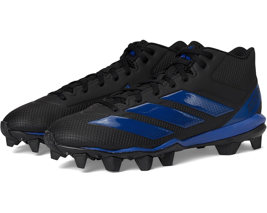

Кроссовки adidas Adizero Impact.2 Molded Rubber Football Cleats, цвет Black/Team Royal Blue/Black