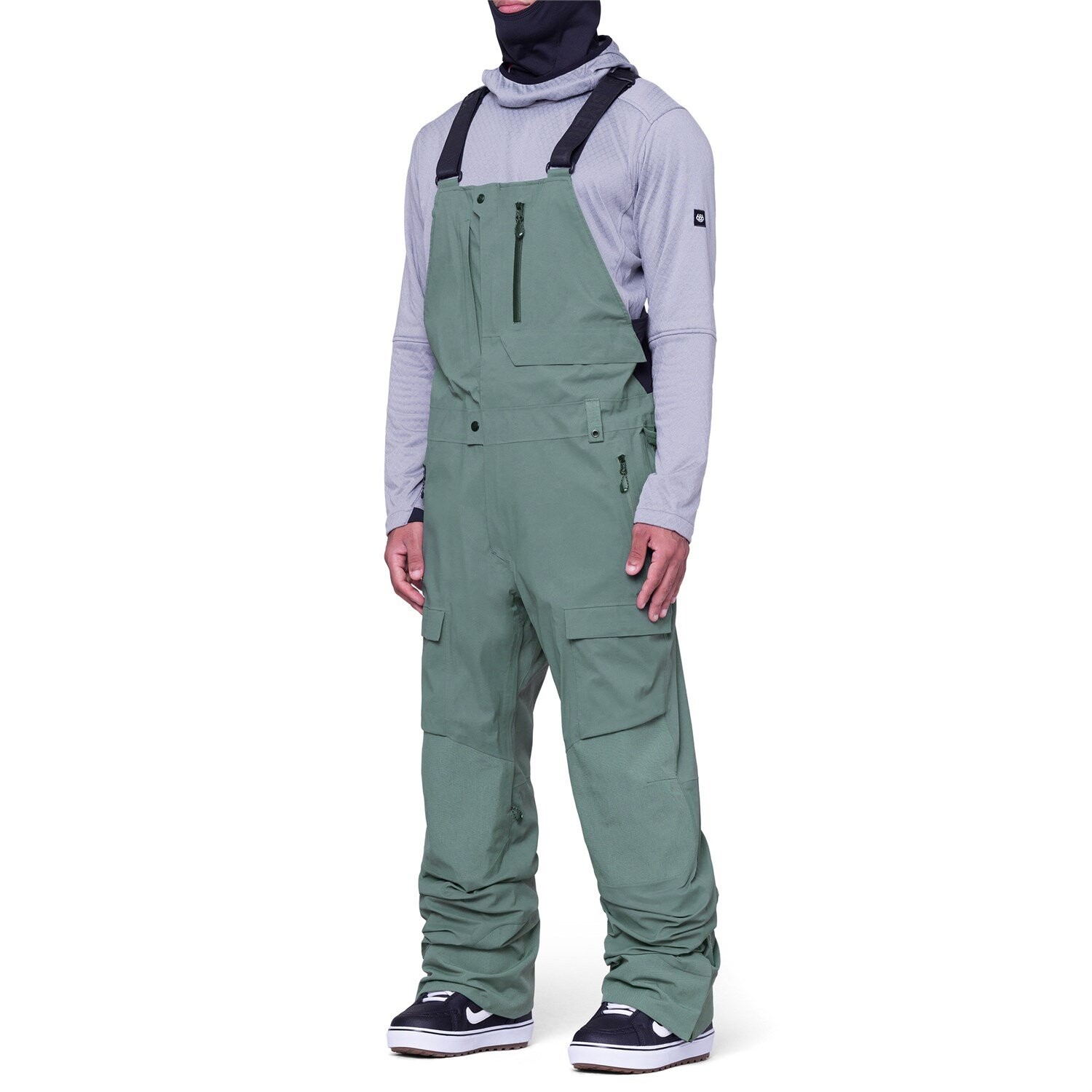 

Горнолыжные брюки с подтяжками 686 GORE-TEX Stretch Dispatch, зеленый
