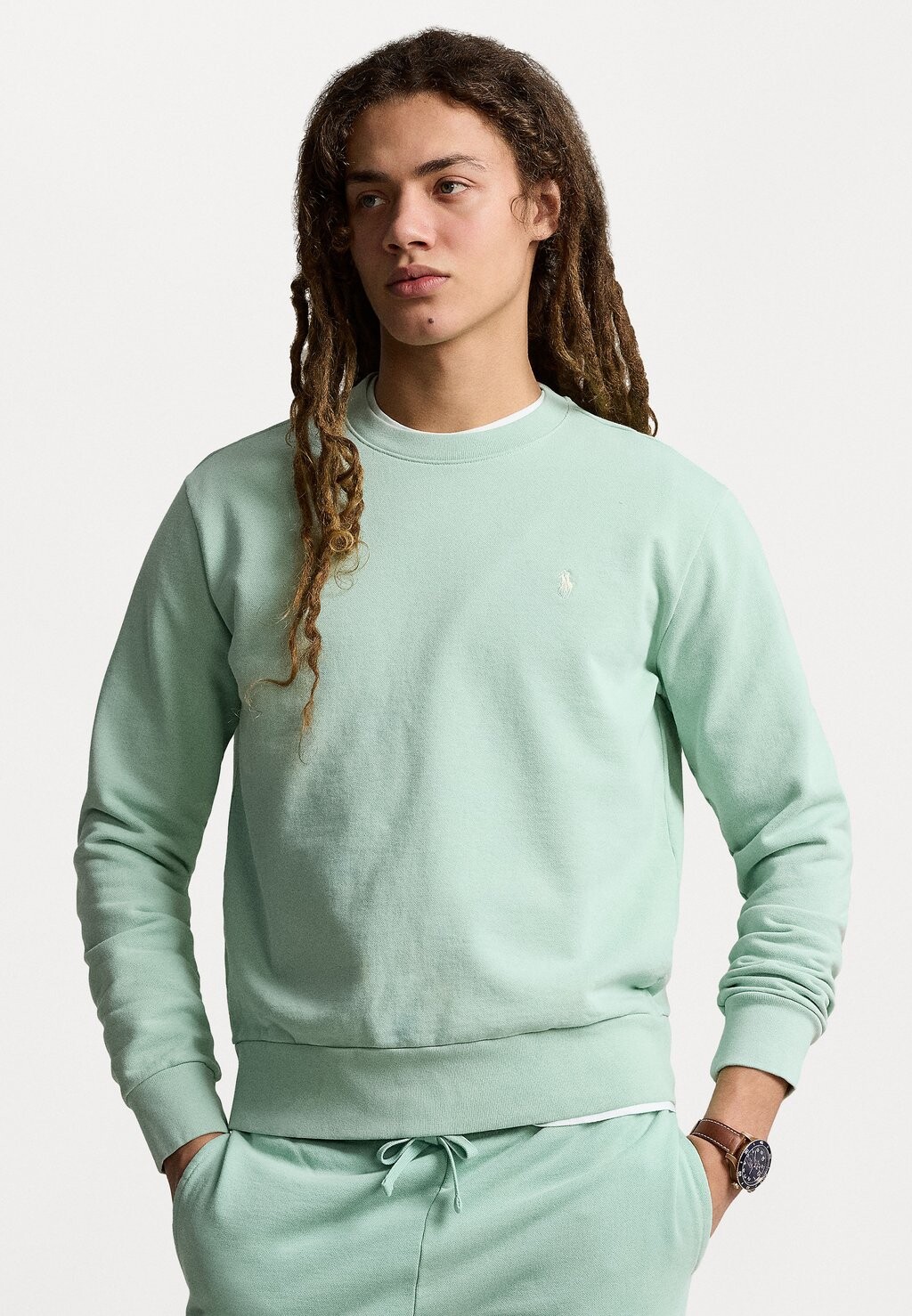

Толстовка Long Sleeve Polo Ralph Lauren, цвет celadon