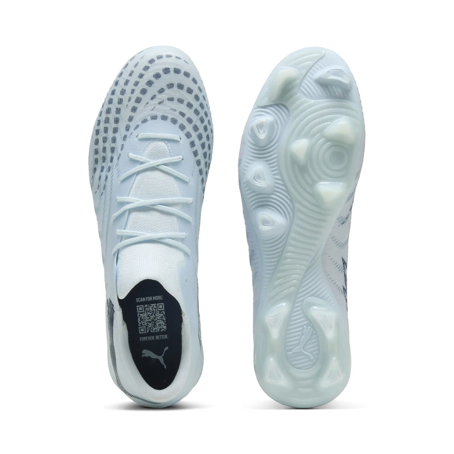 Футбольные бутсы 'Future 9 Match Fusion' Puma, Pastel Blue — фото 3
