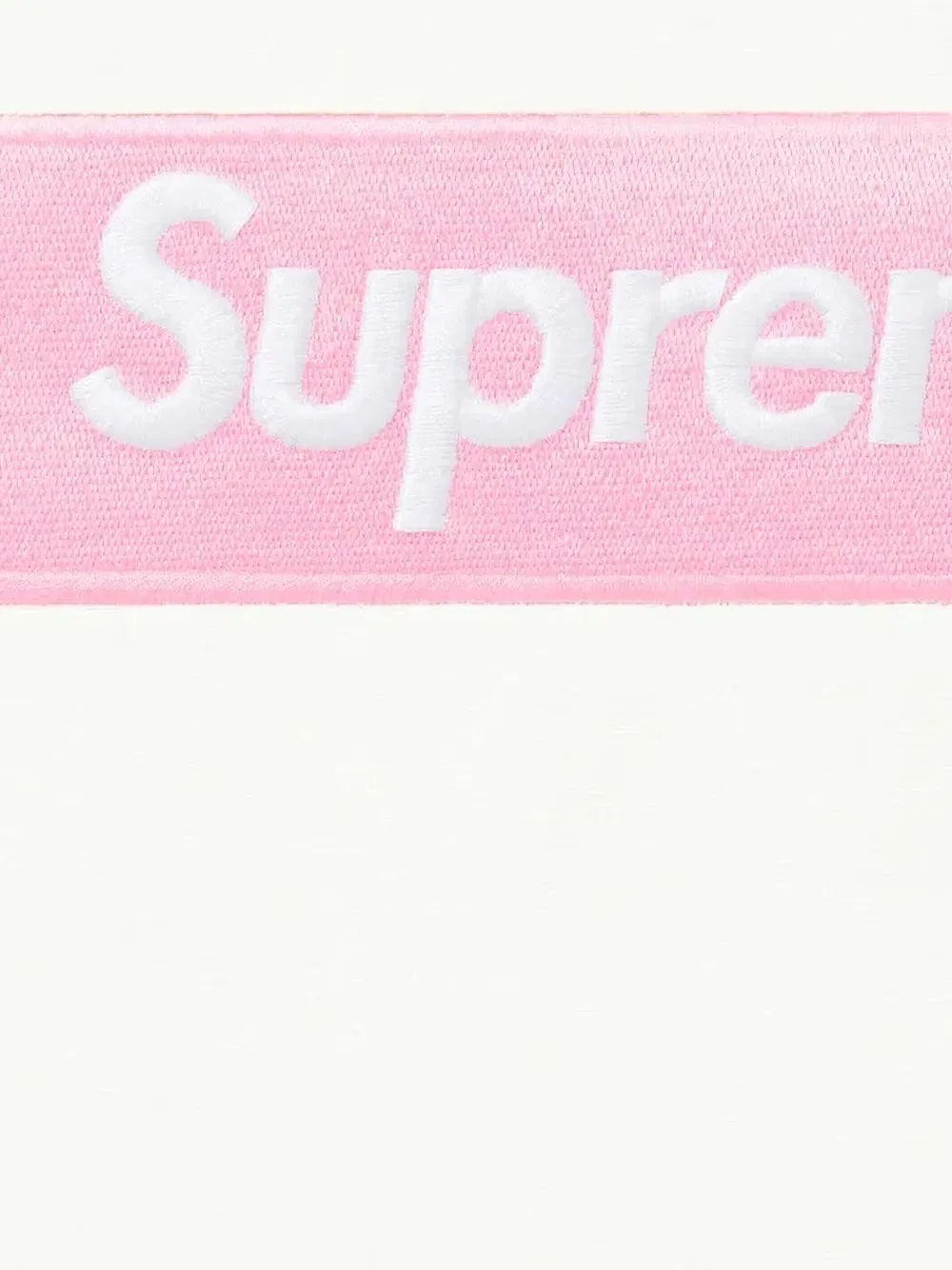 Худи с логотипом Box-logo Supreme, белый — фото 2