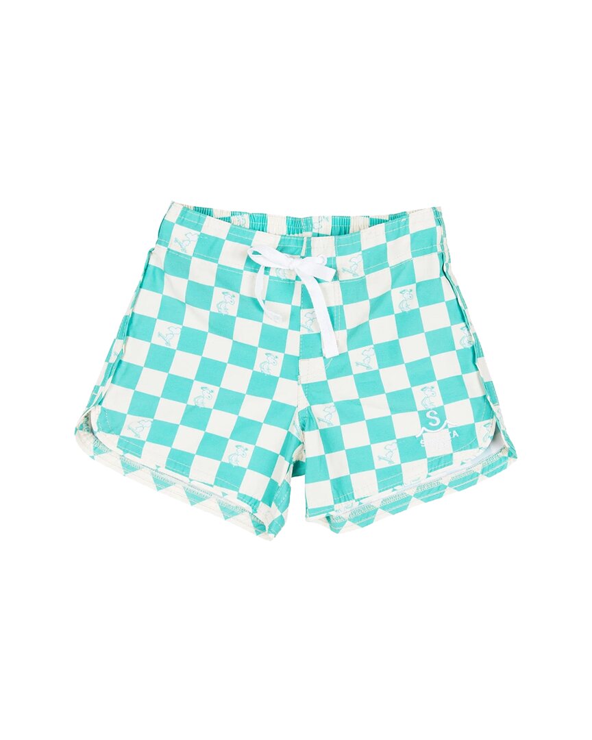 

Шорты Seaesta Surf x Peanuts Checkerboard, зеленый