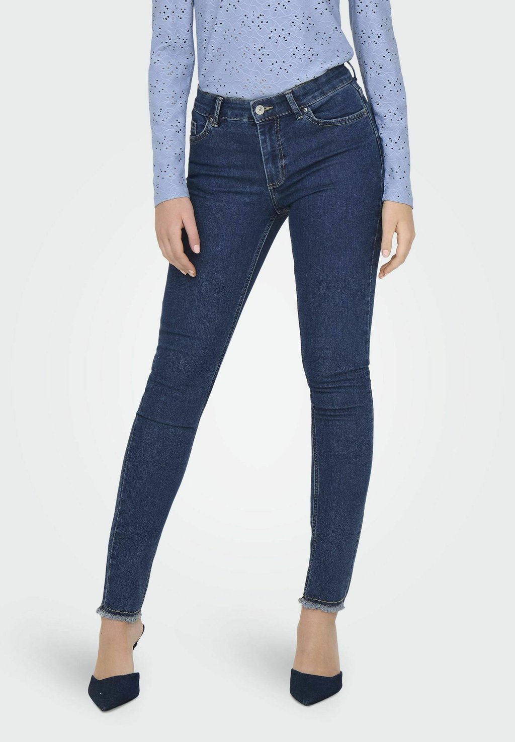 

Джинсы скинни ONLHUSH MITTLERE TAILLE ONLY, деним