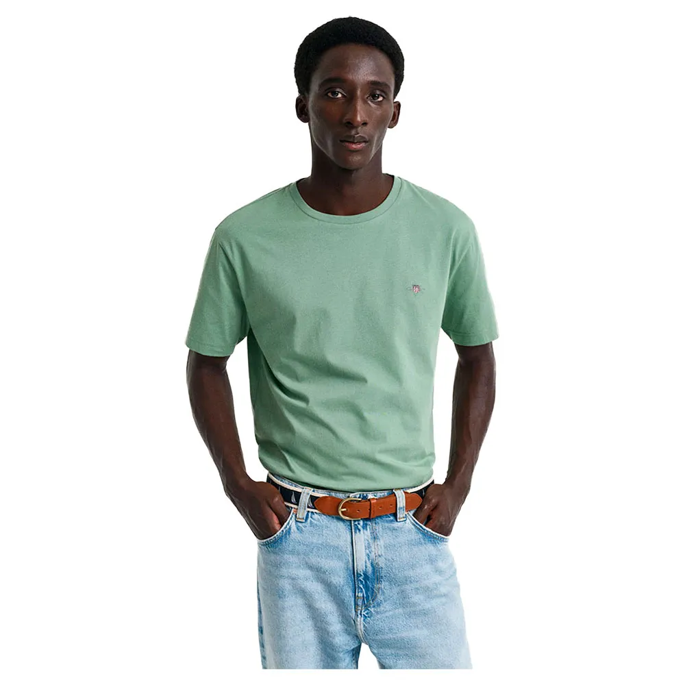 

Футболка с коротким рукавом Gant 2003184 Regular Fit, зеленый
