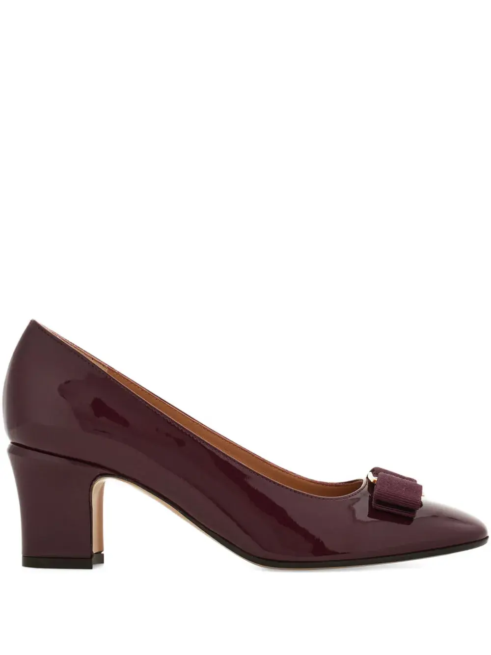 Туфли Vara Bow 40 Ferragamo, фиолетовый