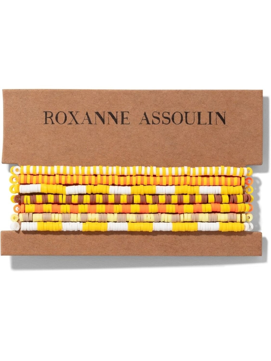 

Набор браслетов Color Therapy Roxanne Assoulin, желтый