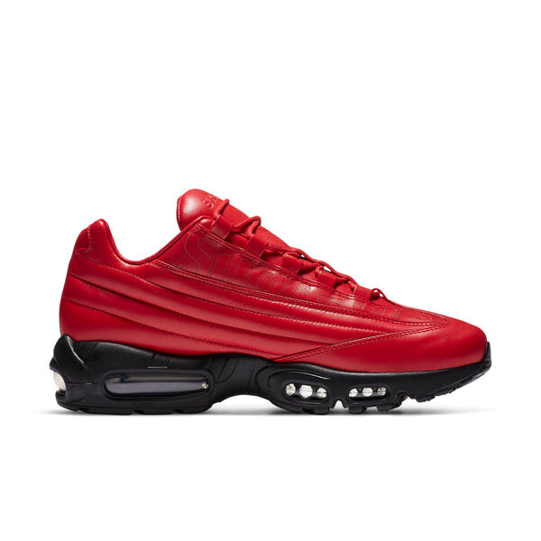 Кроссовки x supreme air max 95 lux Nike, красный — фото 2