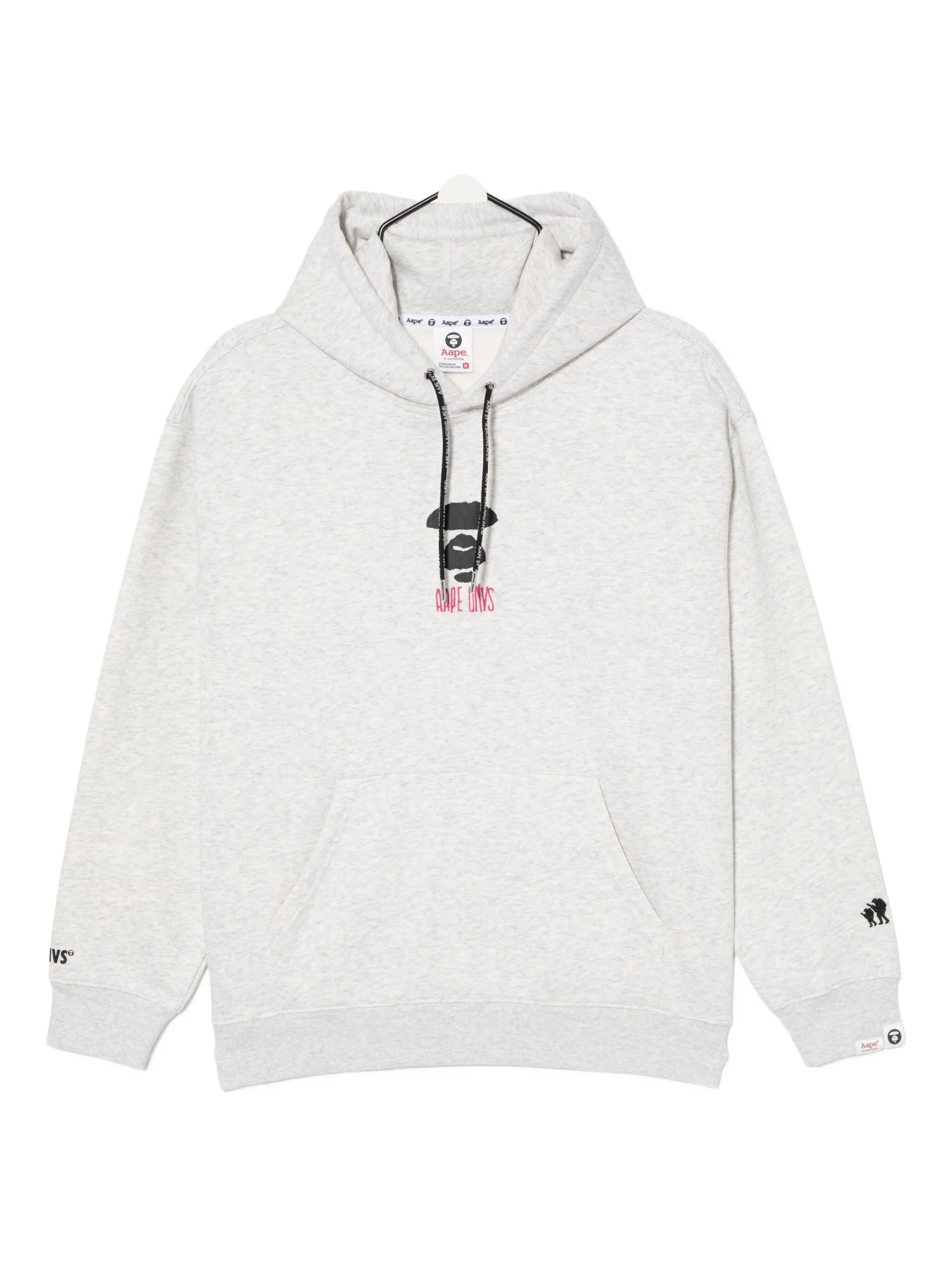 

Худи Moonface Aape By A Bathing Ape, серый