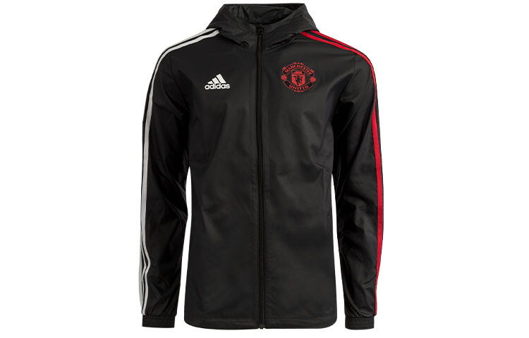 

MANCHESTER UNITED THEATRE OF DREAMS куртка мужская черная Adidas, черный
