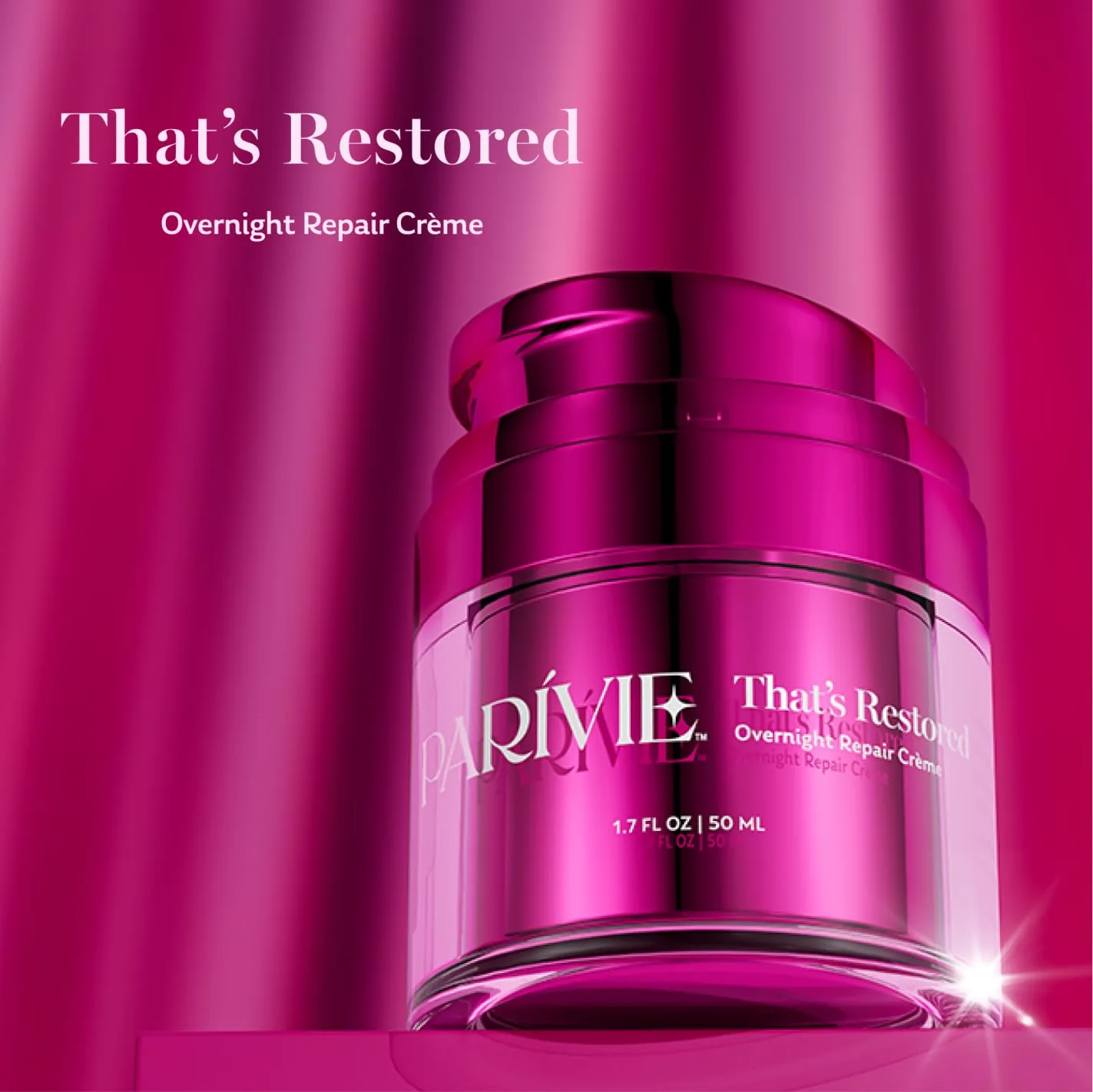 Крем для лица Parivie — That’s Restored Overnight Repair Crème - ночной с омега-комплексом, технологией inPHinite, 50 мл — фото 2