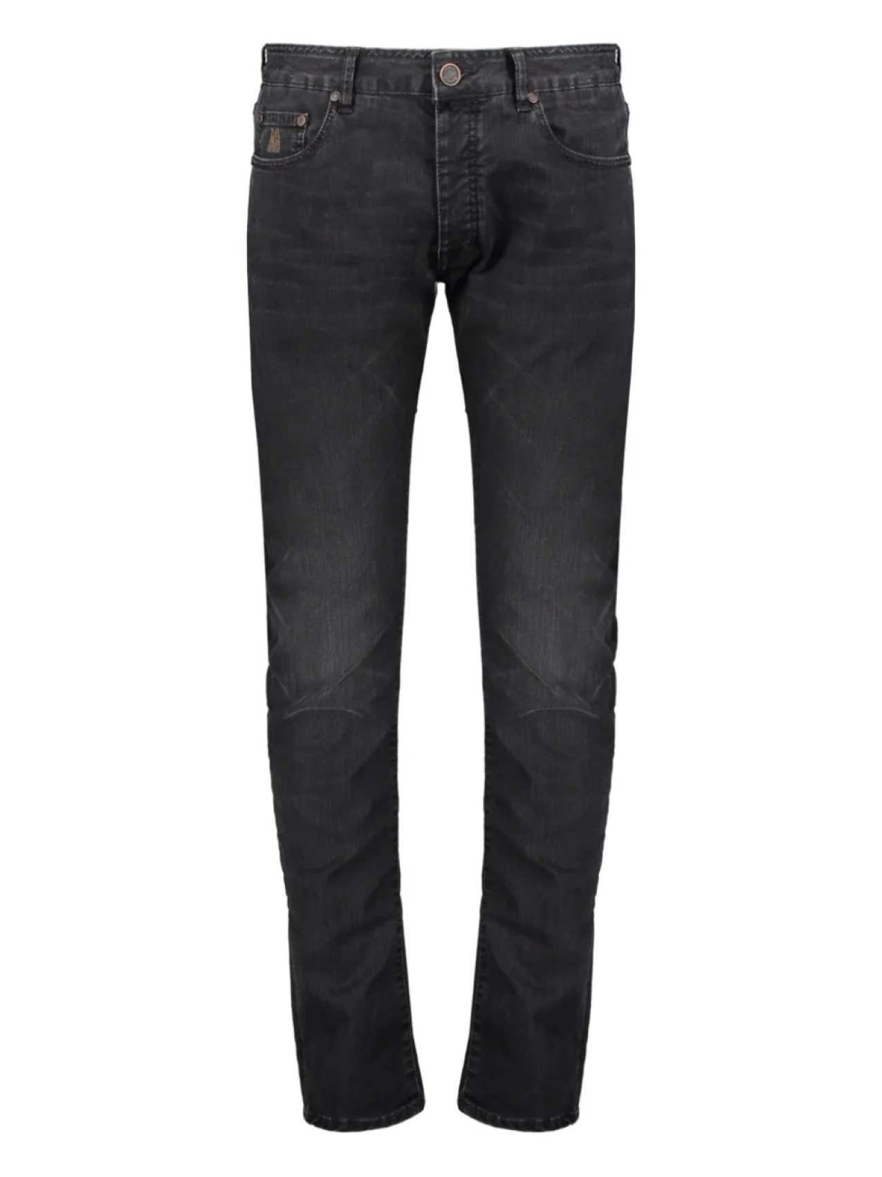 

Джинсы Moorer Credi slim fit, черный