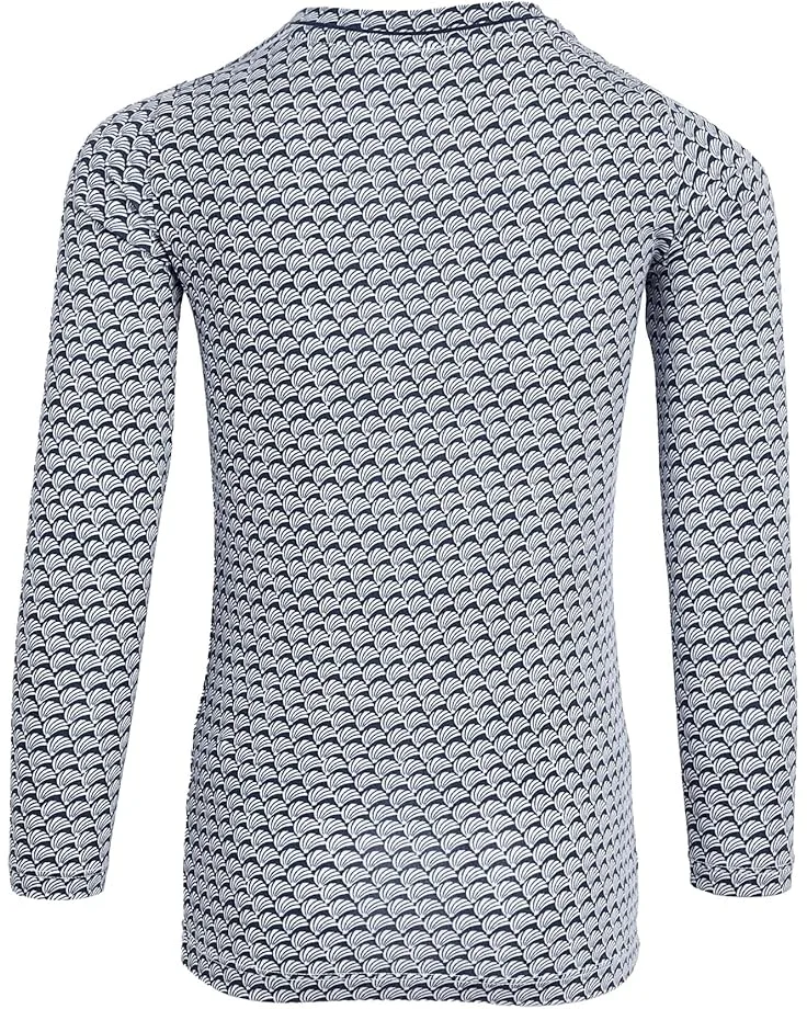 Комплект одежды Gisele Printed - The Night Time Set (для малышей/детей постарше) Eberjey, Seashell Navy/Navy — фото 2