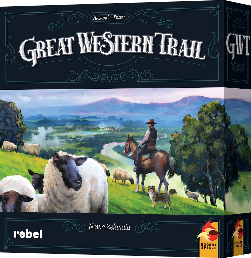 

Great Western Trail: New Zealand, стратегическая игра, Rebel
